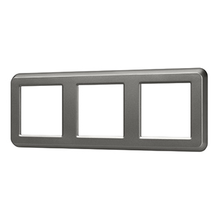 Рамка пластиковая FRM-VERSA-PL-3-GR (Arlight, -) | Arlight 043785
