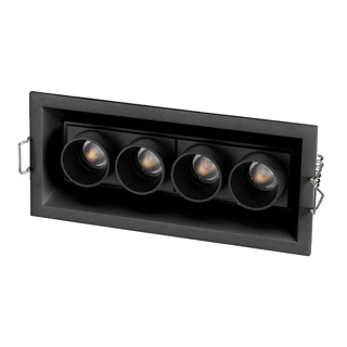 Светильник MS-ORIENT-BUILT-TURN-TC-S67x150-10W Warm3000 (BK-BK, 30 deg, 230V) (Arlight, IP20 Металл) | Arlight 037208