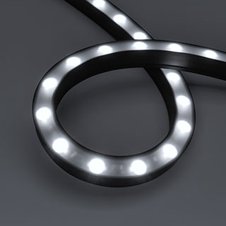Грейзер THOR-3D-A24-25x27mm 24V White6000 (24 W/m, IP65, 1m, wire x2) (Arlight, Вывод прямой) | Arlight 045255