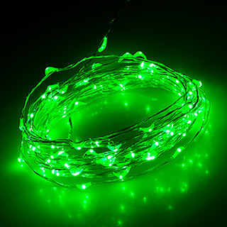 Светодиодная нить WR-5000-12V-Green (1608, 100LED) (arlight, IP65) | Arlight 017994