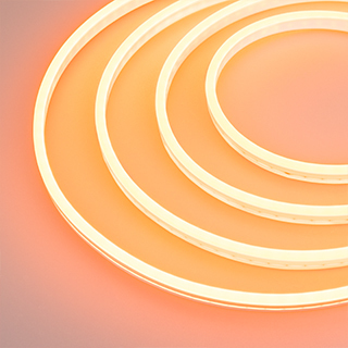 Гибкий неон GALAXY-1206-5000CFS-2835-100 12V Amber (12x6mm, 12W, IP67) (Arlight, 12 Вт/м, IP67) | Arlight 029359